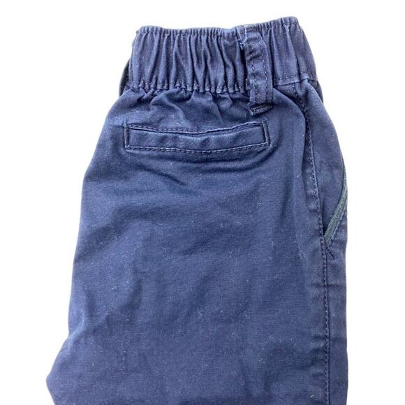 GAP Chino Pants with Elastic Waist Band Blue 6-12 M - Picture 4 of 4